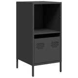 Vidaxl dressoir 35x39x73,5 cm koudgewalst staal zwart