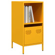 Vidaxl dressoir 35x39x73,5 cm koudgewalst staal mosterdgeel