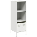 Vidaxl hoge kast 35x39x103,5 cm staal wit