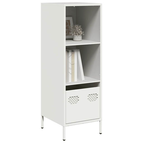 Vidaxl hoge kast 35x39x103,5 cm staal wit