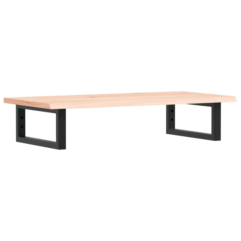 Vidaxl badkamer wandschap staal en massief eikenhout