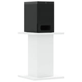 Vidaxl speakerstandaards 2 st 30x30x40 cm bewerkt hout wit