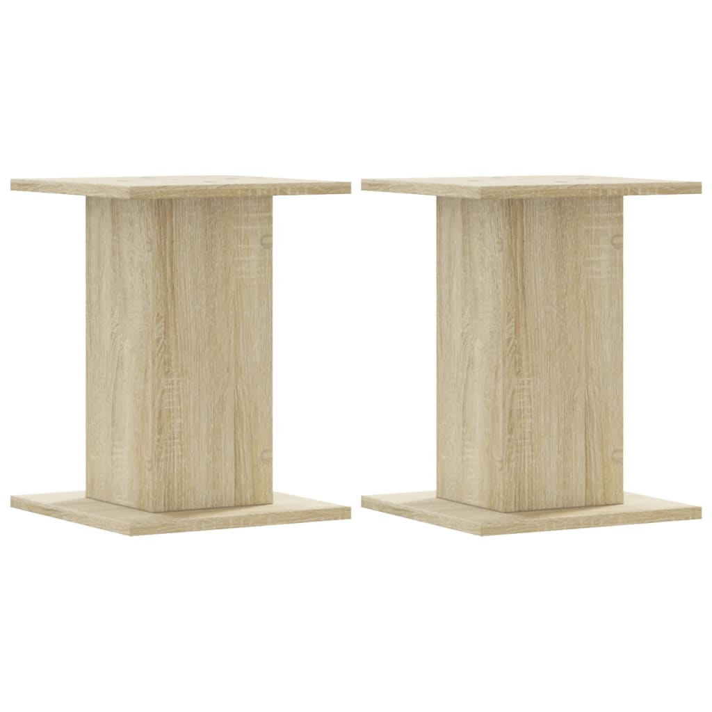 Vidaxl Spriecher steet 2 PCS 30x30X40 cm veraarbecht Holz Sonoma Oaka