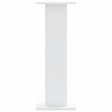 Vidaxl speakerstandaards 2 st 30x30x80 cm bewerkt hout wit