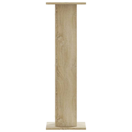 Vidaxl speakerstandaards 2 st 30x30x95 cm bewerkt hout sonoma eiken