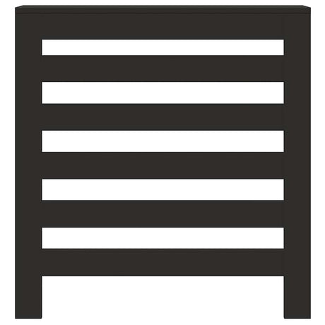 Vidaxl radiatorombouw 78x20x82 cm bewerkt hout zwart