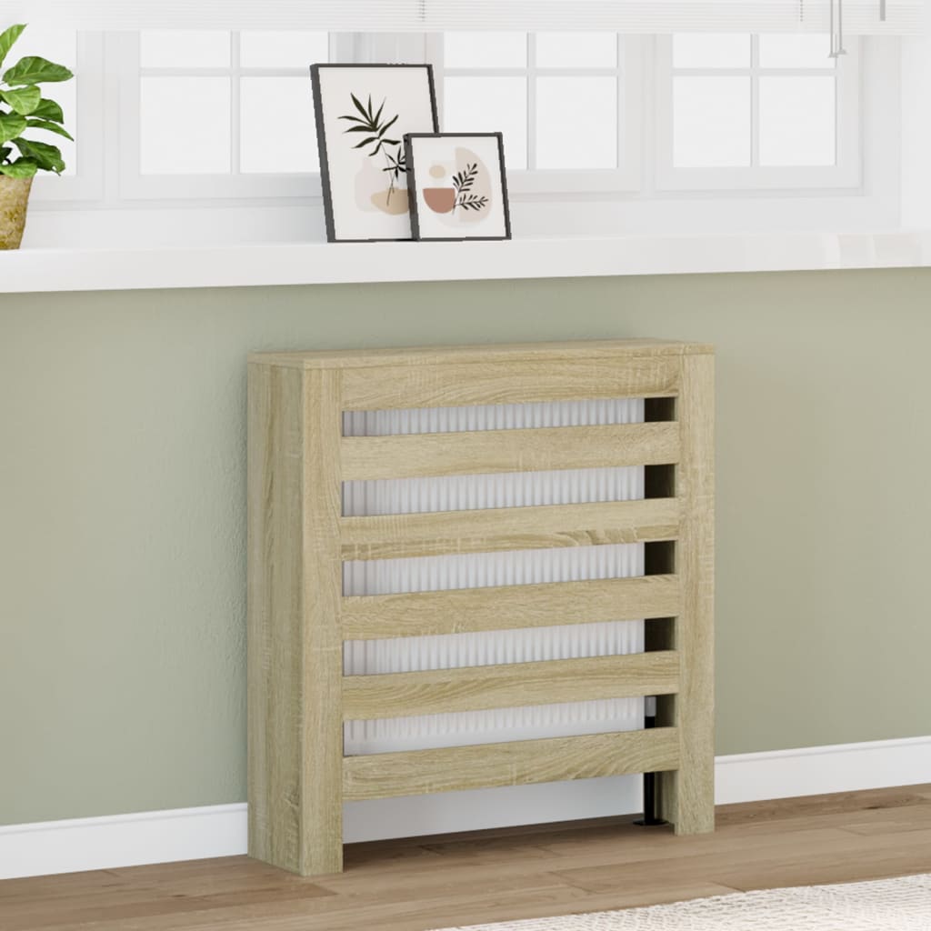 VidaXL Radiatorom construction 78x20x82 cm processed wood Sonoma oak -colored