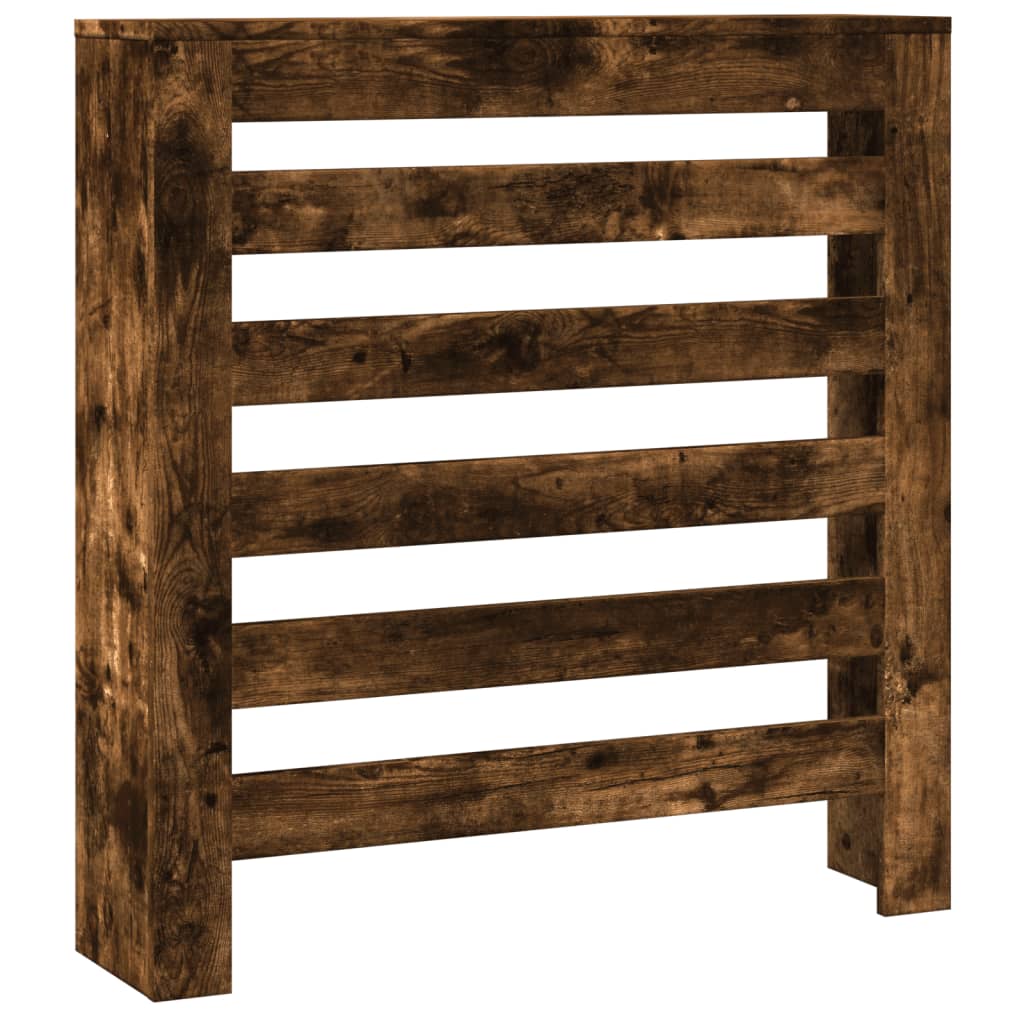 VIDAXL -Radiatorkonstruktion 78x20x82 cm propertiertes Holzgeräuchchen -Eiche gefärbt