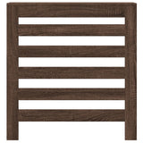 VIDAXL -Radiatorkonstruktion 78x20x82 cm verarbeiteter Holzbraun -Eichen -Eichen