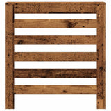 Vidaxl radiatorombouw 78x20x82 cm bewerkt hout oud hout