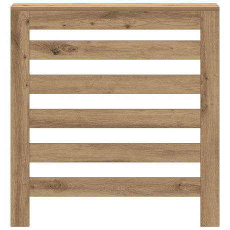 Vidaxl radiatorombouw 78x20x82 cm bewerkt hout artisanaal eikenkleur