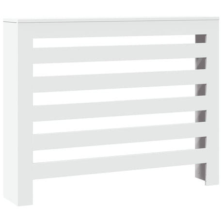 Vidaxl radiatorombouw 104x20x82 cm bewerkt hout wit