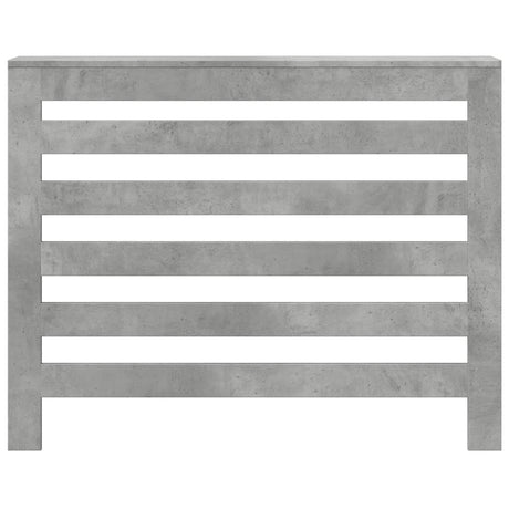 Vidaxl radiatorombouw 104x20x82 cm bewerkt hout betongrijs
