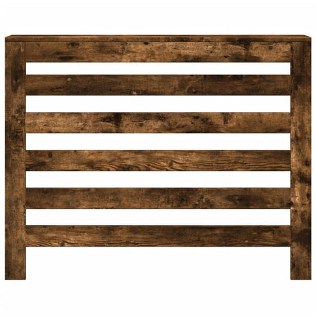 Vidaxl radiatorombouw 104x20x82 cm bewerkt hout gerookt eikenkleurig