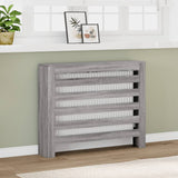 Vidaxl Radiatorom construction 104x20x82 cm Processed Wood Gray Sonoma Oak