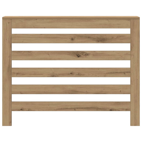Vidaxl radiatorombouw 104x20x82 cm bewerkt hout artisanaal eikenkleur