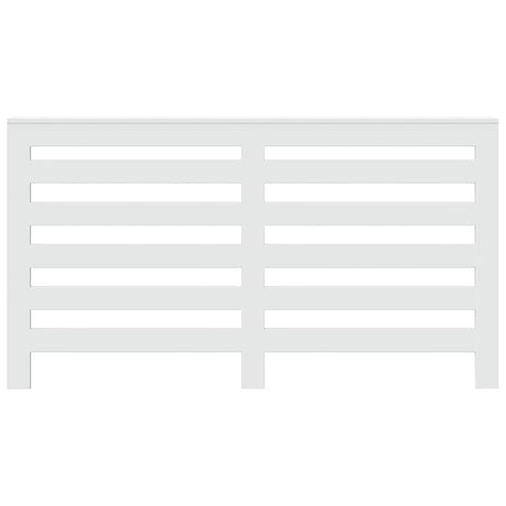 Vidaxl radiatorombouw 149x20x82 cm bewerkt hout wit