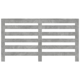 Vidaxl radiatorombouw 149x20x82 cm bewerkt hout betongrijs