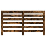 Vidaxl radiatorombouw 149x20x82 cm bewerkt hout gerookt eikenkleurig