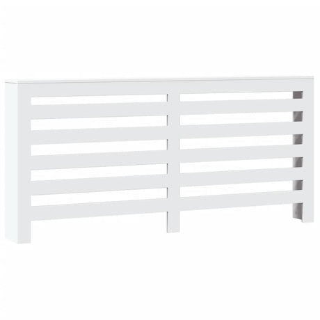 Vidaxl radiatorombouw 175x20x82 cm bewerkt hout wit