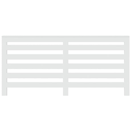 Vidaxl radiatorombouw 175x20x82 cm bewerkt hout wit