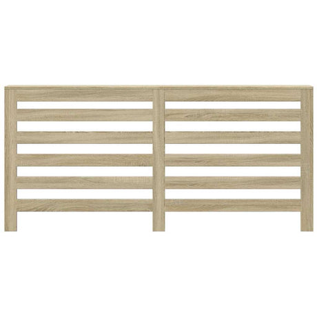 Vidaxl radiatorombouw 175x20x82 cm bewerkt hout sonoma eikenkleurig