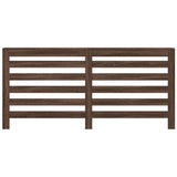 Vidaxl radiatorombouw 175x20x82 cm bewerkt hout bruin eikenkleurig
