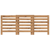 VIDAXL -Radiatorkonstruktion 205x21.5x83.5 cm verarbeitete Holzhandwerker -Eiche