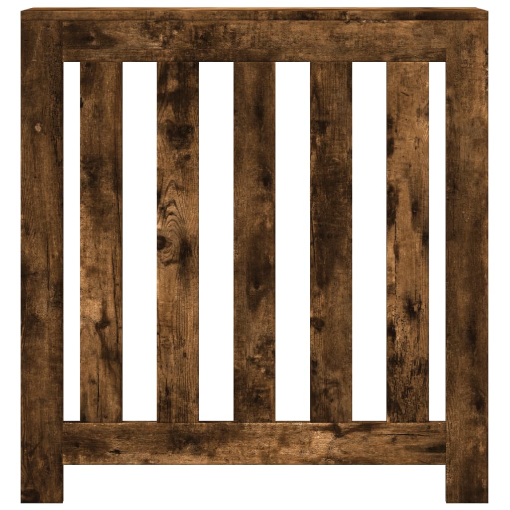 VIDAXL -Radiatorkonstruktion 78x20x82 cm propertiertes Holzgeräuchchen -Eiche gefärbt