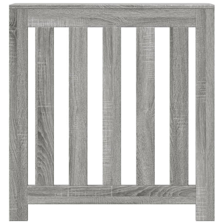 Vidaxl radiatorombouw 78x20x82 cm bewerkt hout grijs sonoma eikenkleur