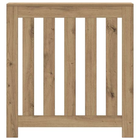 Vidaxl radiatorombouw 78x20x82 cm bewerkt hout artisanaal eikenkleur