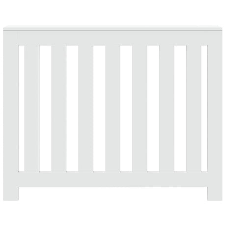 Vidaxl radiatorombouw 104x20x82 cm bewerkt hout wit