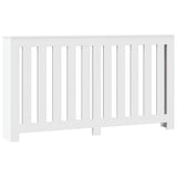 Vidaxl radiatorombouw 149x20x82 cm bewerkt hout wit