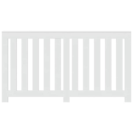 Vidaxl radiatorombouw 149x20x82 cm bewerkt hout wit