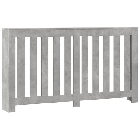 Vidaxl radiatorombouw 149x20x82 cm bewerkt hout betongrijs