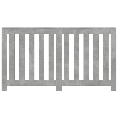 Vidaxl radiatorombouw 149x20x82 cm bewerkt hout betongrijs