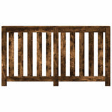 Vidaxl radiatorombouw 149x20x82 cm bewerkt hout gerookt eikenkleurig