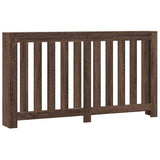 Vidaxl radiatorombouw 149x20x82 cm bewerkt hout bruin eikenkleurig