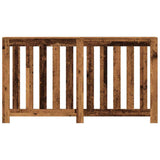 Vidaxl radiatorombouw 149x20x82 cm bewerkt hout oud hout