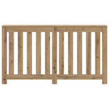 Vidaxl radiatorombouw 149x20x82 cm bewerkt hout artisanaal eikenkleur