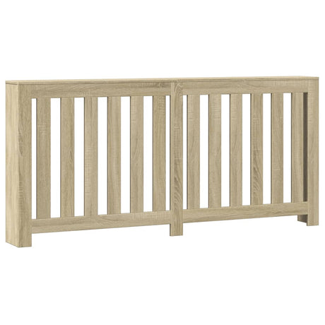 Vidaxl radiatorombouw 175x20x82 cm bewerkt hout sonoma eikenkleurig