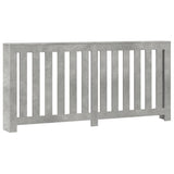Vidaxl radiatorombouw 175x20x82 cm bewerkt hout betongrijs