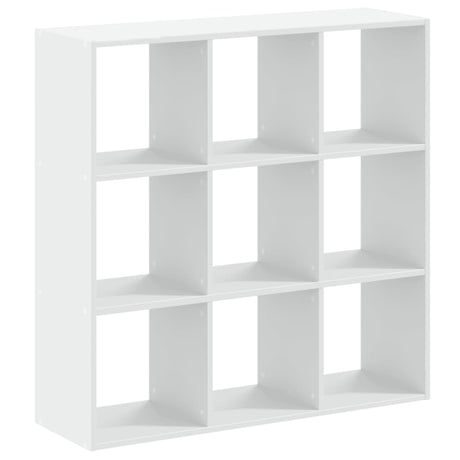 Vidaxl boekenkast 102x32x102 cm bewerkt hout wit