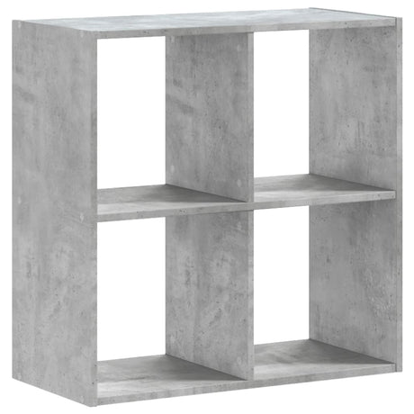 Vidaxl boekenkast 68,5x32x68,5 cm bewerkt hout betongrijs