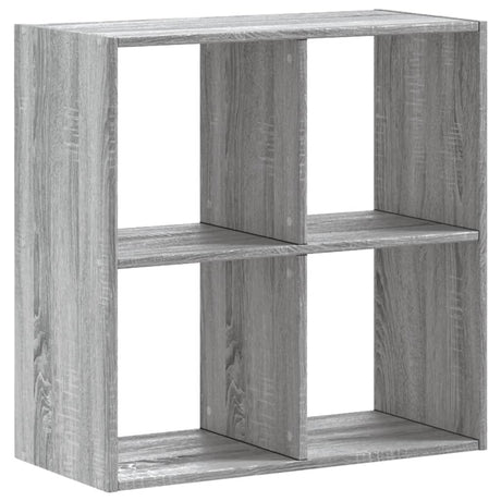 Vidaxl boekenkast 68,5x32x68,5 cm bewerkt hout grijs sonoma eiken