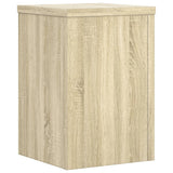 Vidaxl plantenstandaards 2 st 25x25x35 cm bewerkt hout sonoma eiken