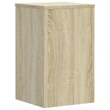 Vidaxl plantenstandaards 2 st 30x30x50 cm bewerkt hout sonoma eiken