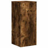 Vidaxl plantenstandaards 2 st 30x30x70 cm bewerkt hout gerookt eiken