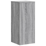 Vidaxl plantenstandaards 2 st 30x30x70 cm bewerkt hout grijs sonoma