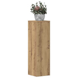 Vidaxl plantenstandaards 2 st 25x25x80 cm hout artisanaal eikenkleurig